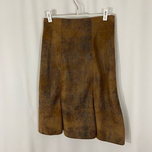 NWT Ranch Wear Faux Leather Skirt - Picture 2 of 10
